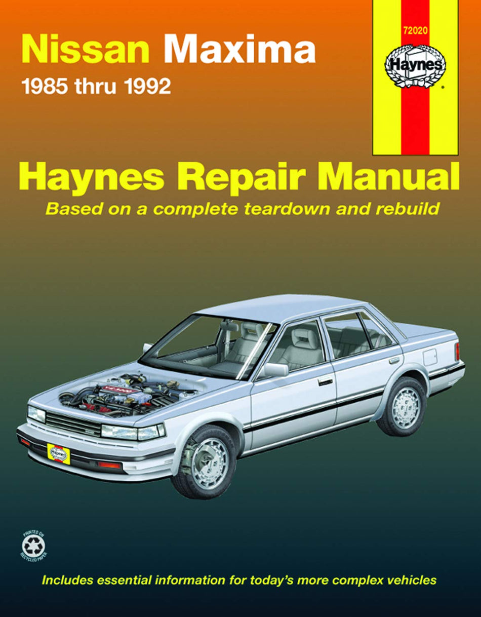 Nissan Maxima 1985 thru 1992 (Haynes Repair Manuals)