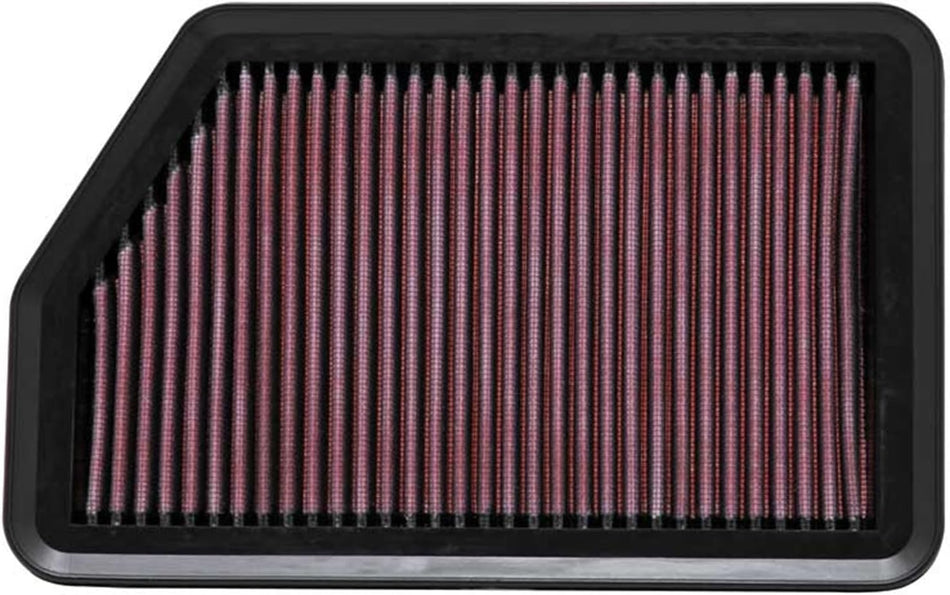 K&N Engine Air Filter: High Performance, Premium, Washable, Replacement Filter: 2010-2019 Hyundai/Kia (i40, Elanta GT, i30, Elantra, ix35, Tucson, Carens, cee d, Forte, Forte 5, Certao, K3), 33-2451
