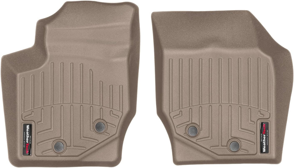 WeatherTech Custom Fit Front FloorLiner for Volvo XC90, Tan