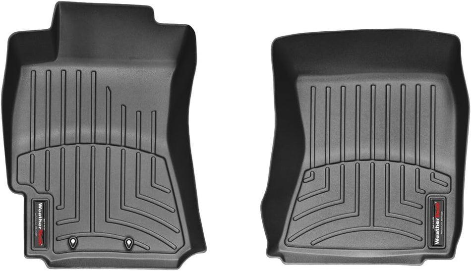 WeatherTech Custom Fit Front FloorLiner for Subaru Forester (Black)