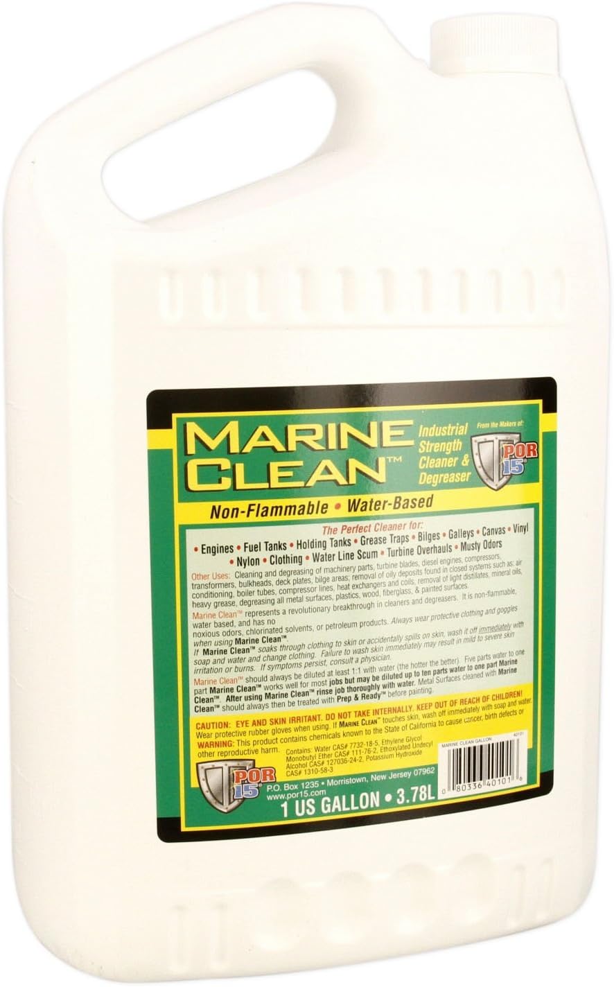 POR-15 40101 Marine Clean Gallon, 1 Pack