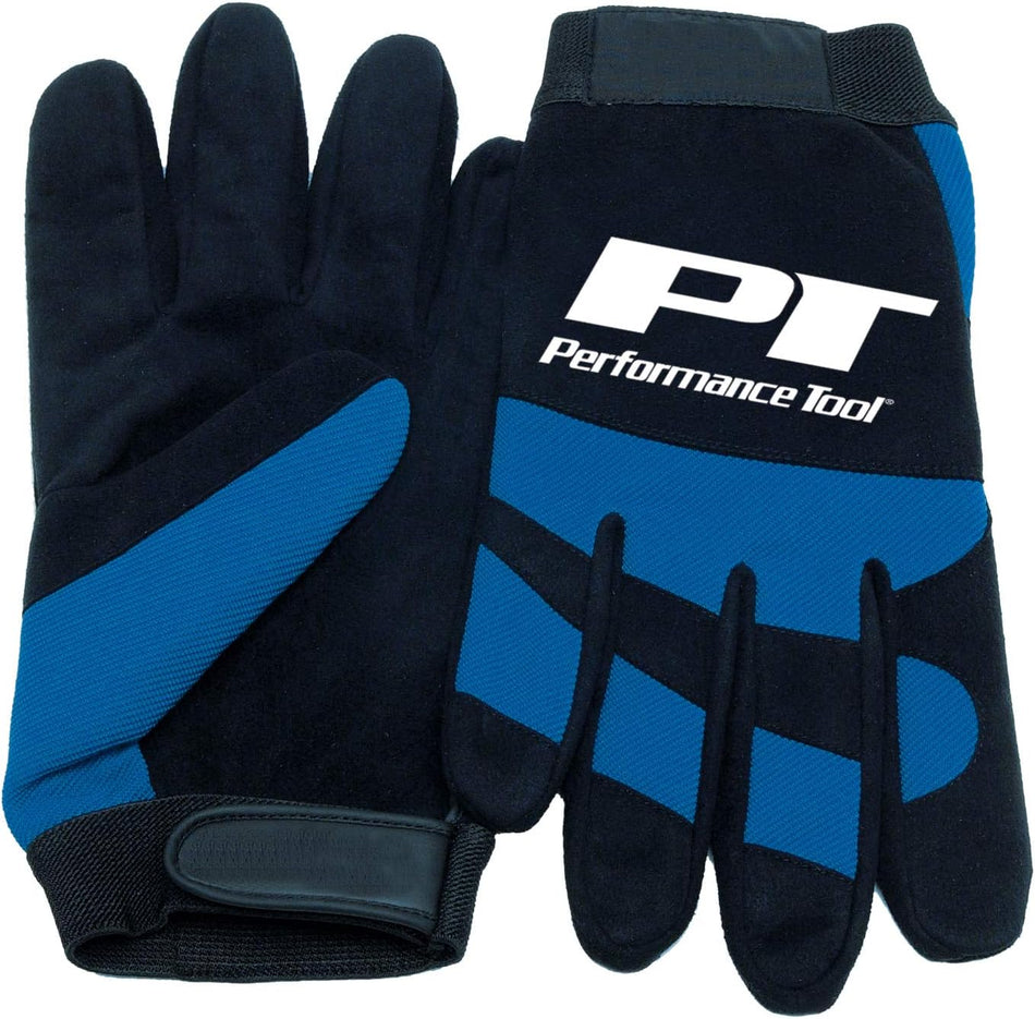 Performance Tool W89000 Blue Performance Tech Glove - Large