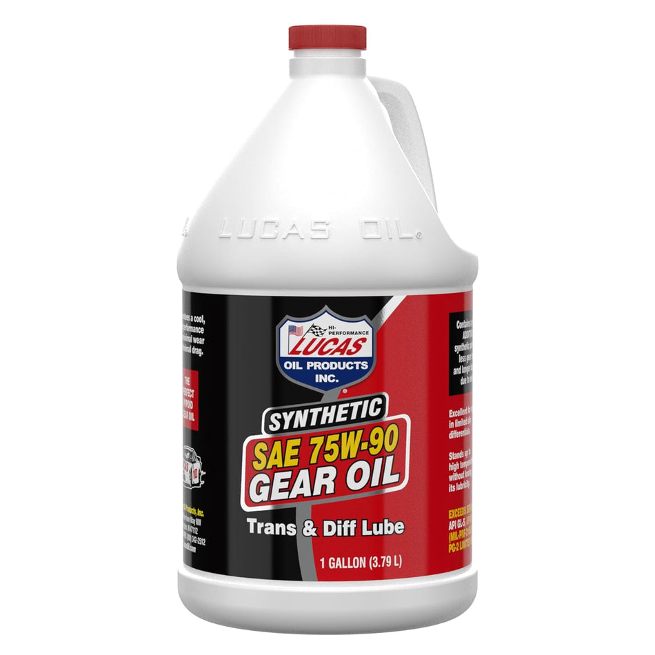 Lucas Oil 10048 SAE 75W-90 Synthetic Transmission and Differential Lube - 1 Gallon