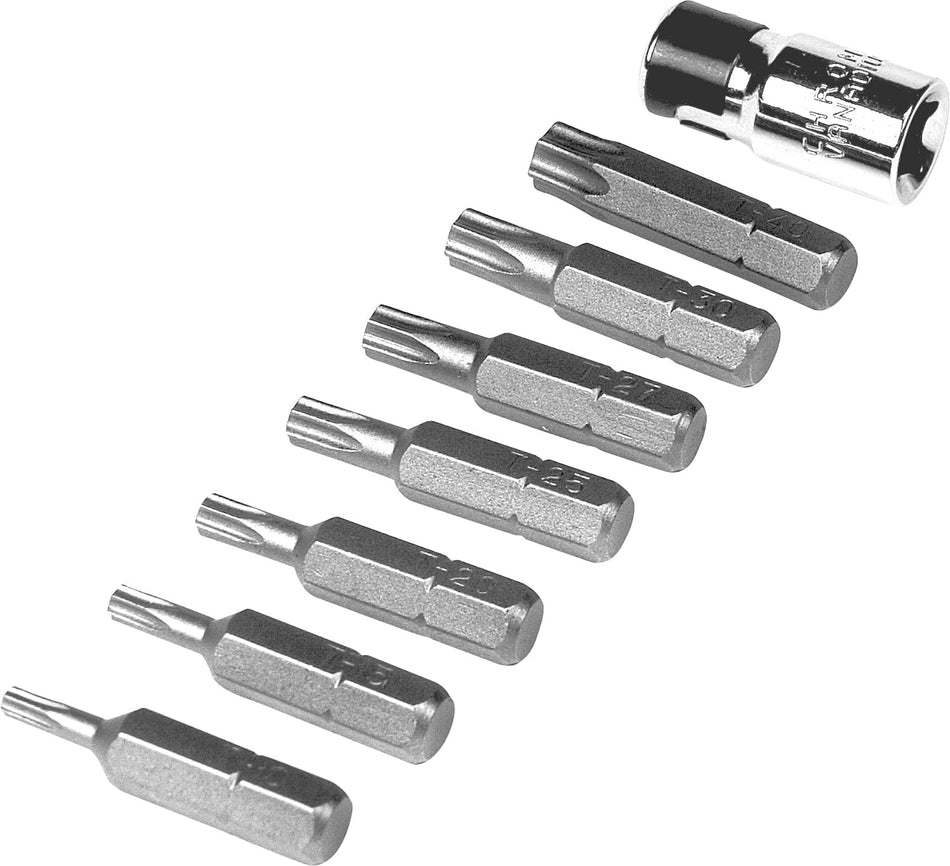 8PC TORX BIT SET