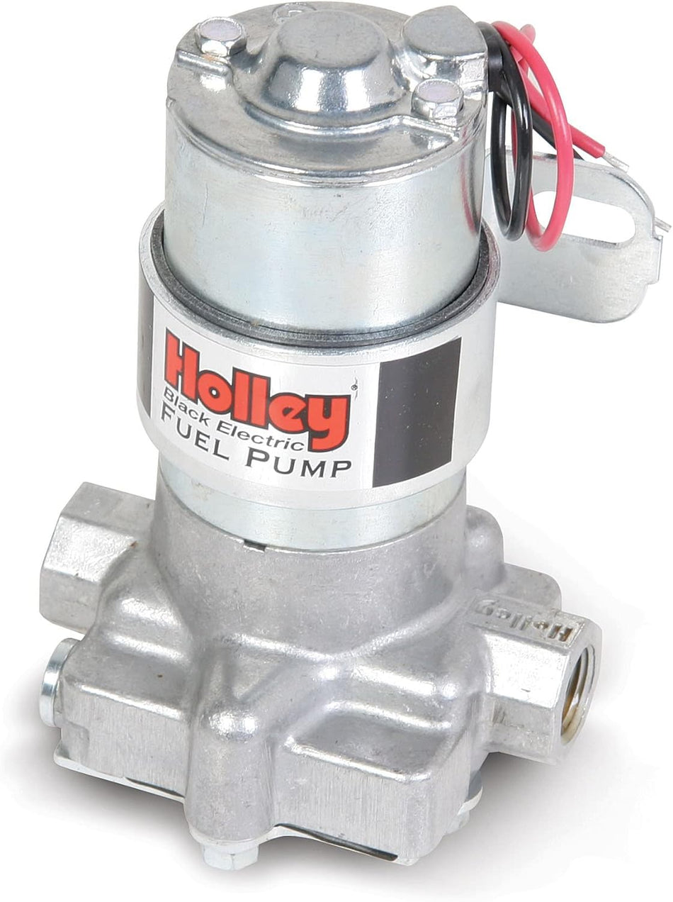 Holley - 12-815-1 Electric Fuel Pump Black Auto