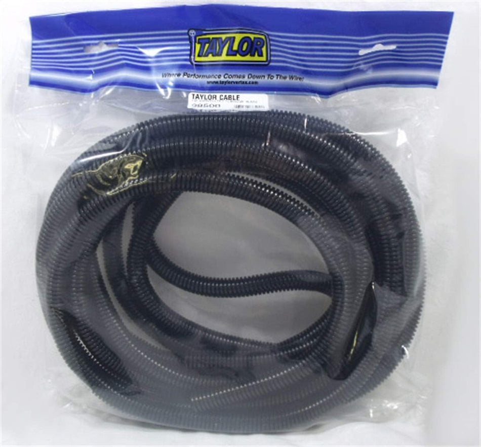 Taylor Cable 38500 Black Convoluted Tubing