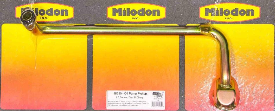 Milodon 18290 Oil Pump Pick-Up Tube