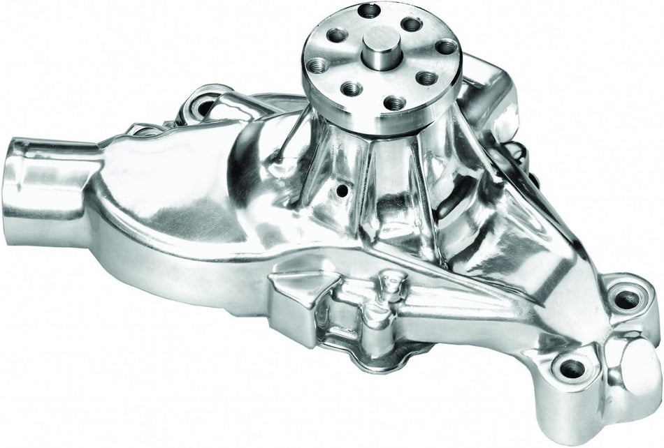 Professional Products 52500 Polished Short Water Pump for Small Block Chevy