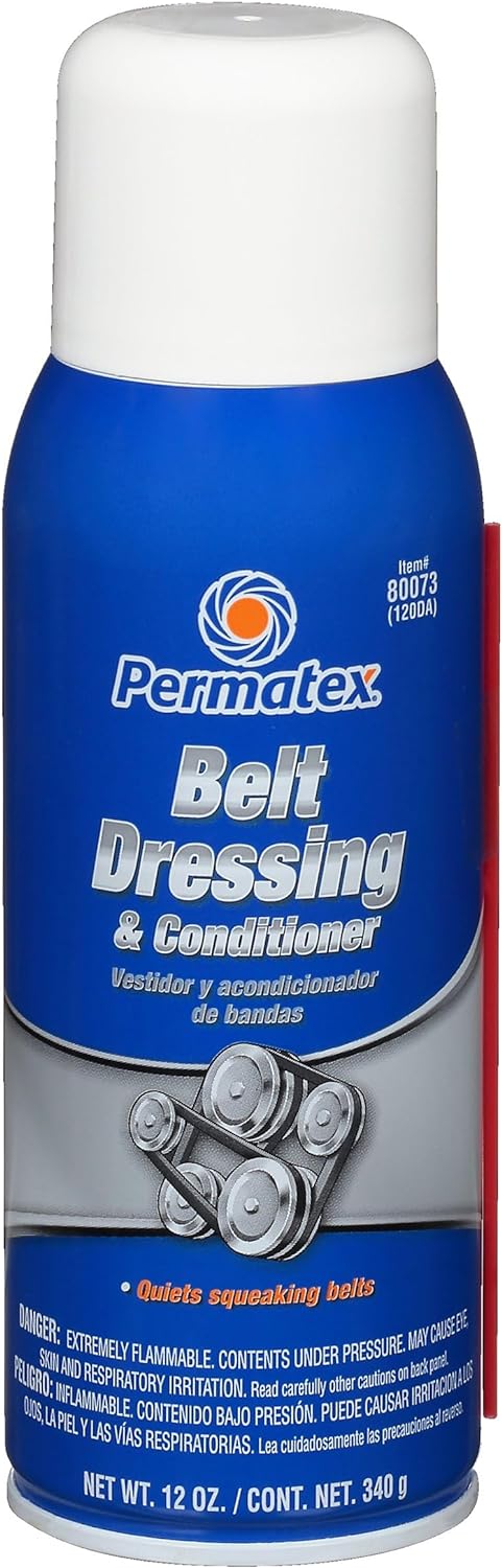 Permatex 80073 Belt Dressing and Conditioner, 12 oz. net Aerosol Can