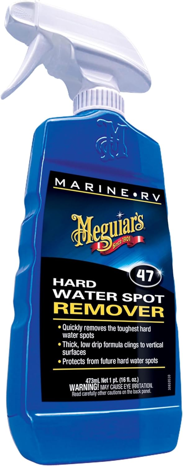 Meguiar’s M4716 Marine/RV Hard Water Spot Remover, 16 oz