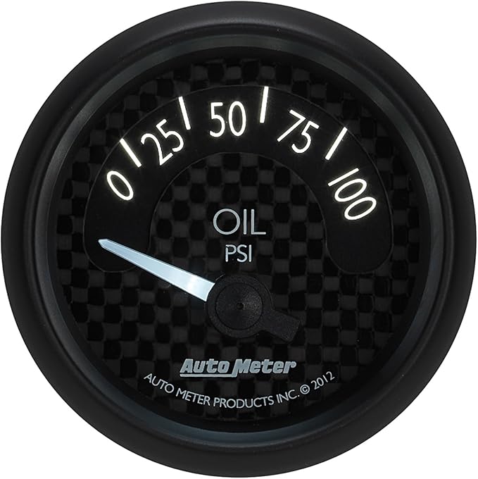 Auto Meter 8027 GT Series Electric Oil Pressure Gauge