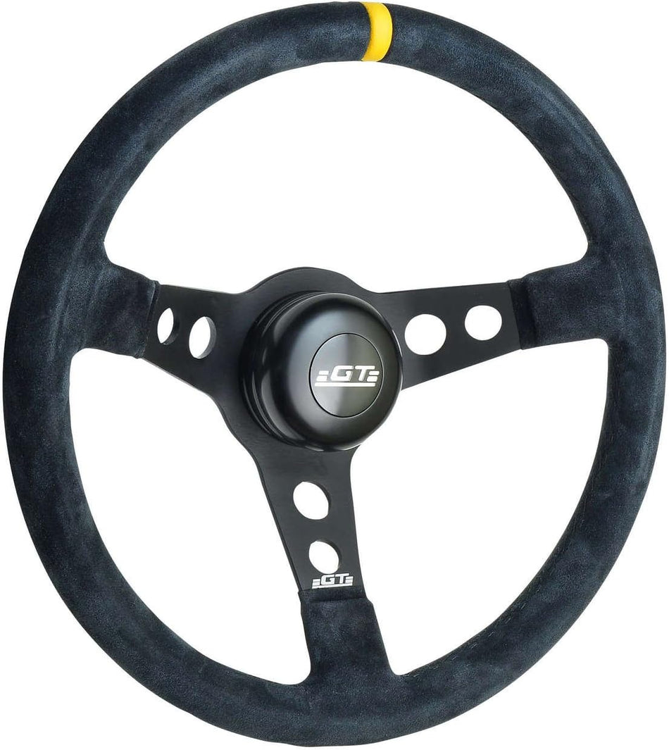 GT Performance 52-4316 Drift Suede Steering Wheel