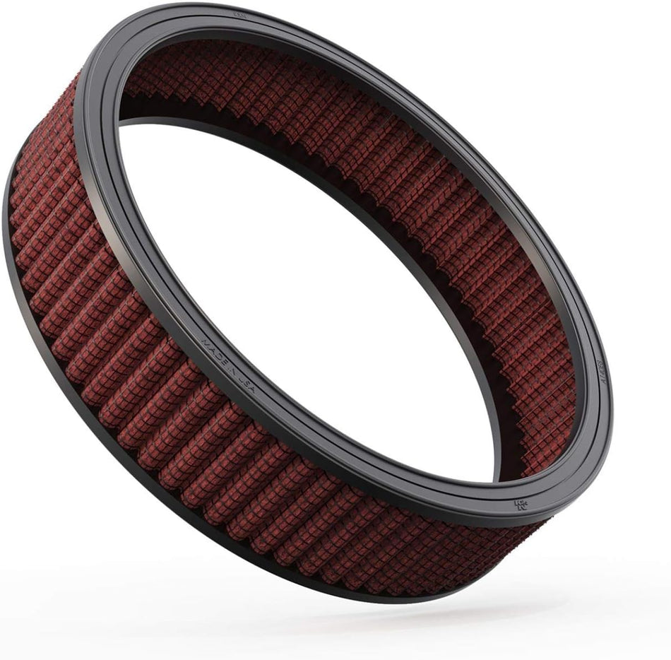 K&N Engine Air Filter: Reusable, Clean Every 75,000 Miles, Washable, Premium, Replacement Car Air Filter: Compatible 1965-1985 Chevy/Buick/Cadillac/Oldsmobile/Pontiac (see product description), E-1650
