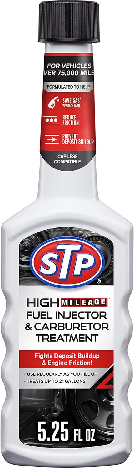 STP 78571 5.25 Ounce Fuel Injector & Carburetor Treatment + Upper Cylinder Lubricant (5.25 fl. oz.)