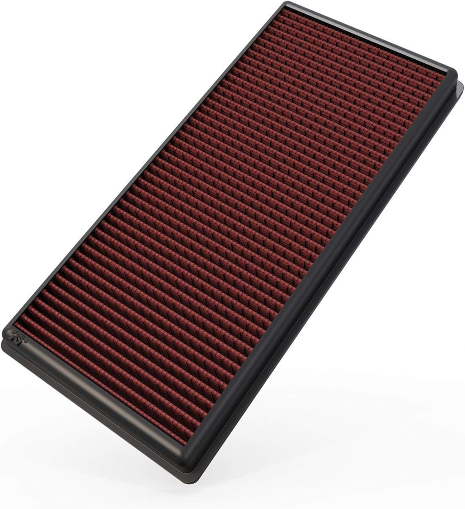 K&N Engine Air Filter: High Performance, Premium, Washable, Replacement Filter: 2009-2018 Land Rover V6/V8 (Discovery, Range Rover, LR4), 33-2446