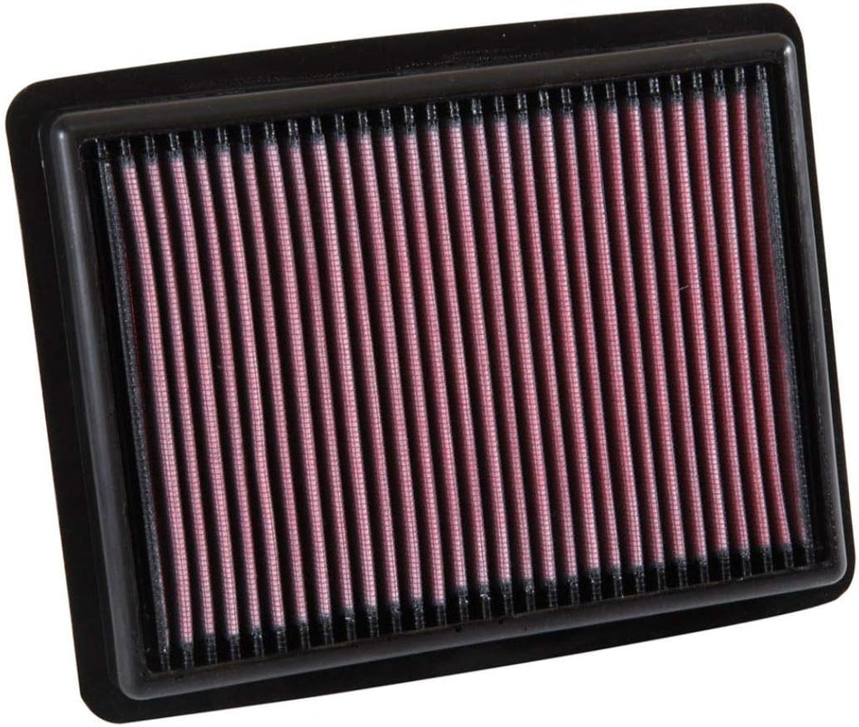K&N Engine Air Filter: High Performance, Premium, Washable, Replacement Filter: 2015-2017 HONDA (Civic IX Type R, Civic Type R), 33-3058