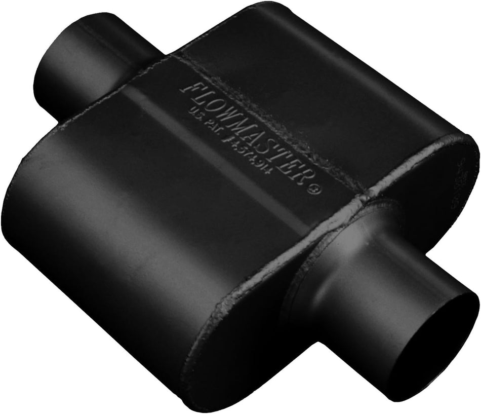 Flowmaster 9430109 10 Series Race Muffler - 3.00 Center IN / 3.00 Center OUT - Aggressive Sound