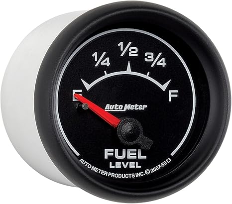 Auto Meter 5913 ES 2-1/16" 0-90 ohms Short Sweep Electric Fuel Level Gauge for GM