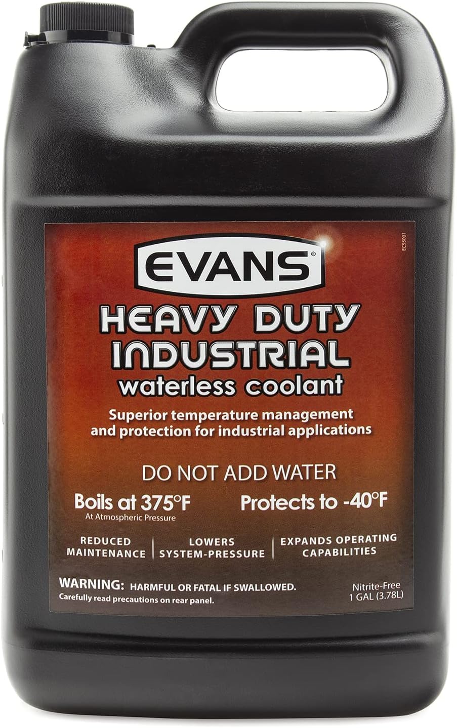 EVANS Cooling Systems EC61001 Heavy Duty Waterless Engine Coolant, 128 fl. oz.