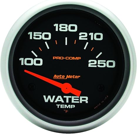 AUTO METER 5437 Pro-Comp Electric Water Temperature Gauge , 2 5/8"