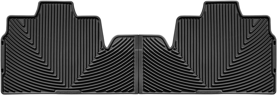 WeatherTech All-Weather Trim to Fit Rear Rubber Mats for Ford F150 Super Cab, Black