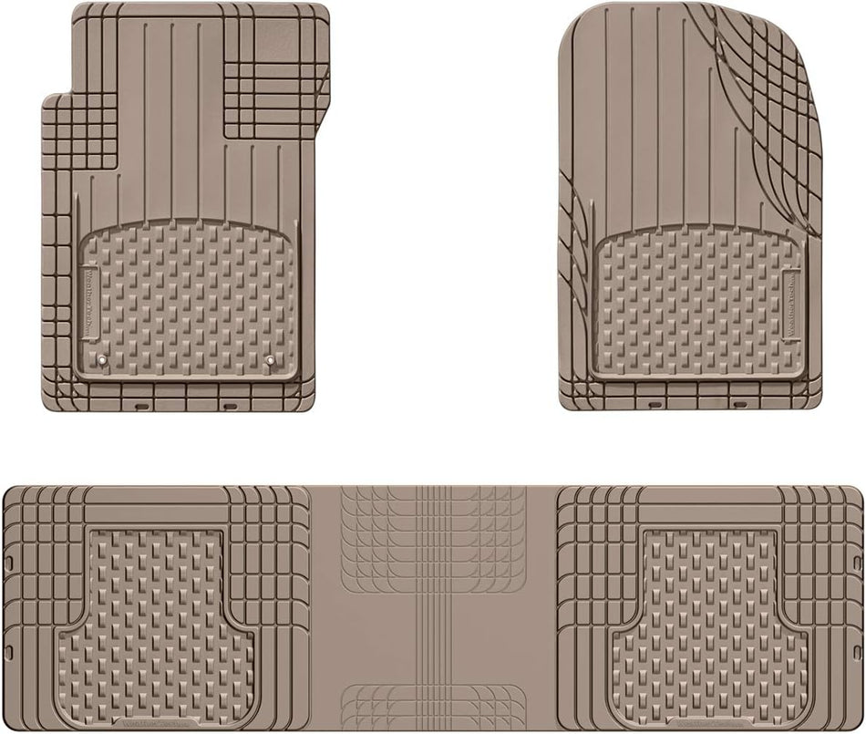 WeatherTec AVM - Semi Universal Trim to Fit Mats - 3-Piece Set (Tan)