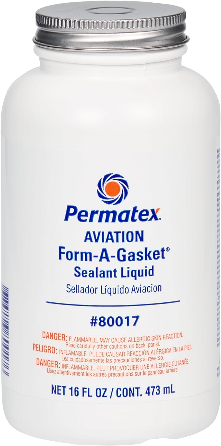 Permatex 80017 Aviation Form-A-Gasket No. 3 Sealant, 16 oz.