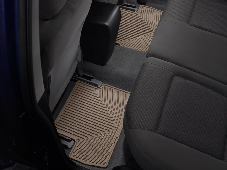 WeatherTech WTFT241185 Floor Mat, Rubber, Front/Rear