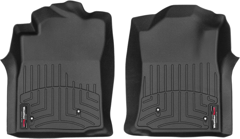 WeatherTech Custom Fit Front FloorLiner for Toyota Tacoma (Black)