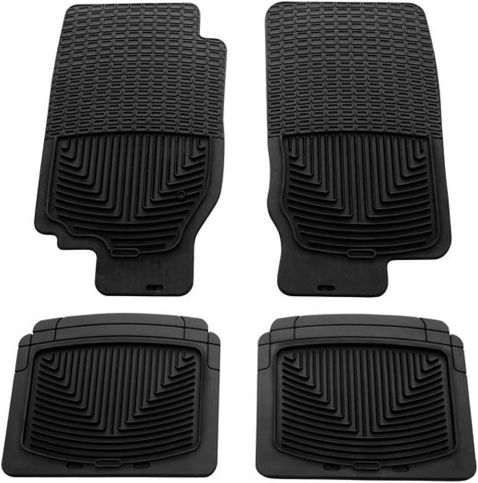WeatherTech All-Weather Trim to Fit Rear Rubber Mats for Select Lexus/Toyota/Nissan Models (Black)