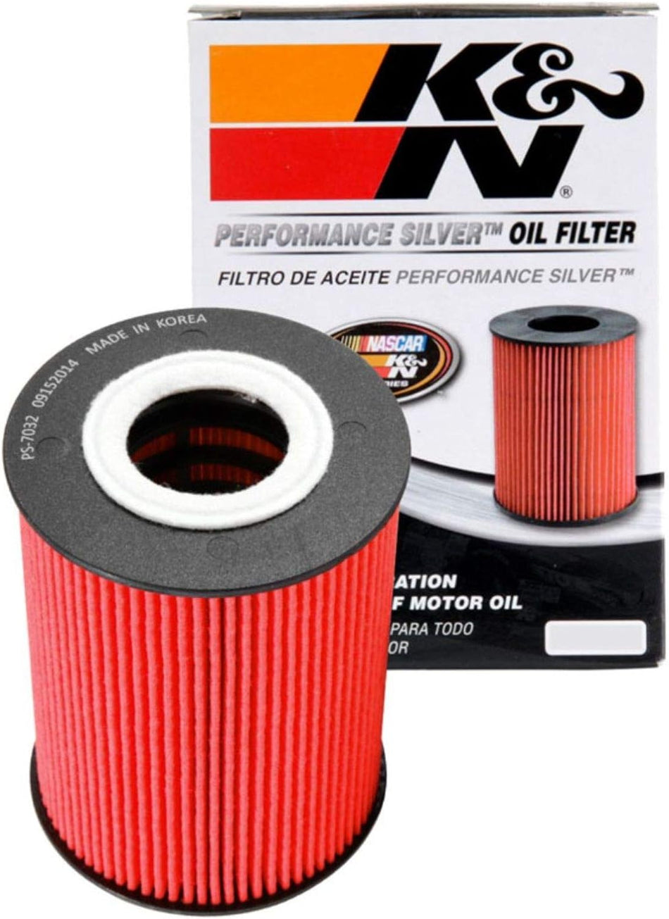 K&N Premium Oil Filter: Designed to Protect your Engine: Fits Select 2006-2020 PORSCHE/BMW (911, Cayenne, Macan, Panamera, Carrera, GT3, Turbo, M5, M6), PS-7032