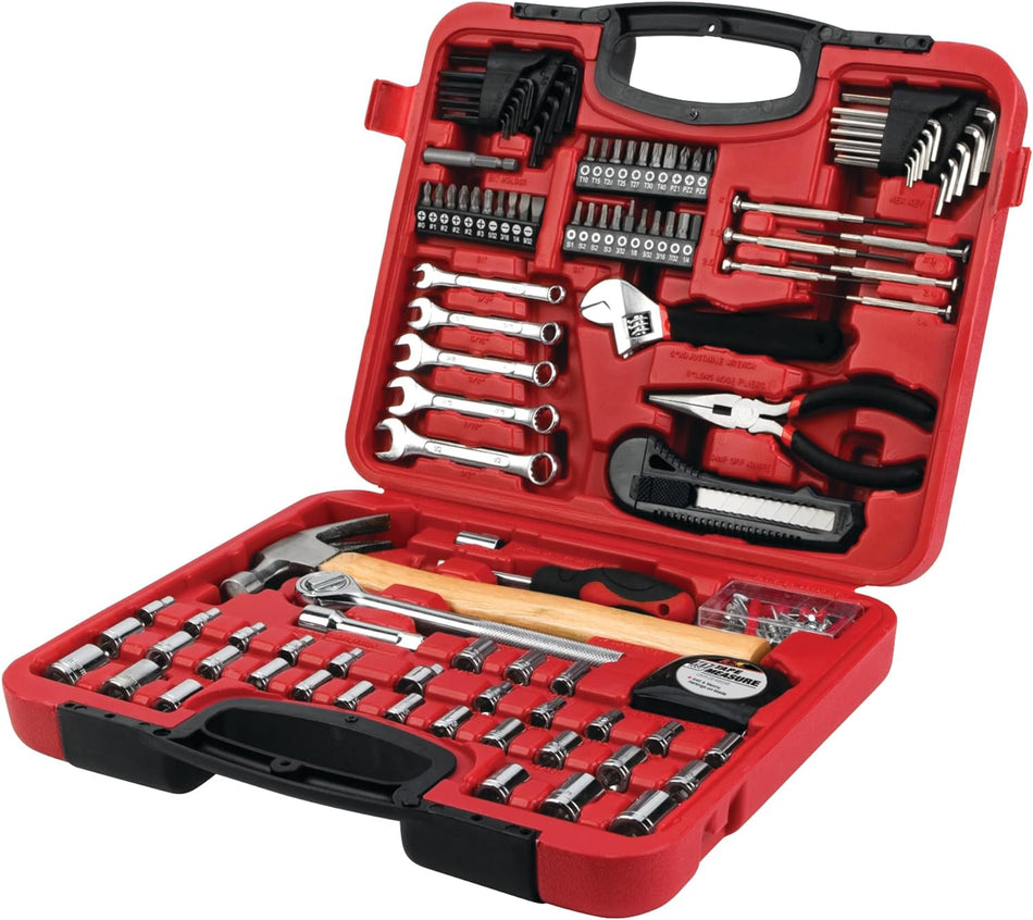 Performance Tool W1532 SAE/Metric 107 Piece Home & Auto Tool Set