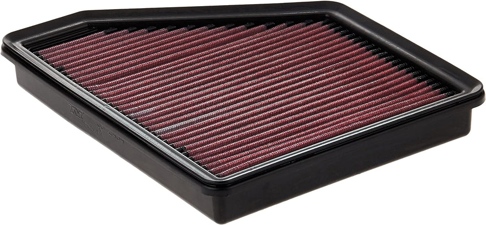 K&N Engine Air Filter: High Performance, Premium, Washable, Replacement Filter: 2010-2015 Chevy Camaro, Camaro SS, Camaro ZL1, 33-2434