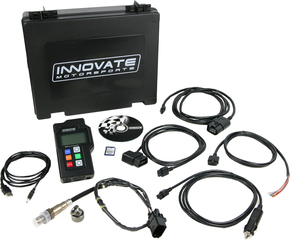 Innovate Motorsports 3806 LM-2 Digital Air/Fuel Ratio Wideband Meter (1 O2 Sensor) and OBD-II Scan Tool