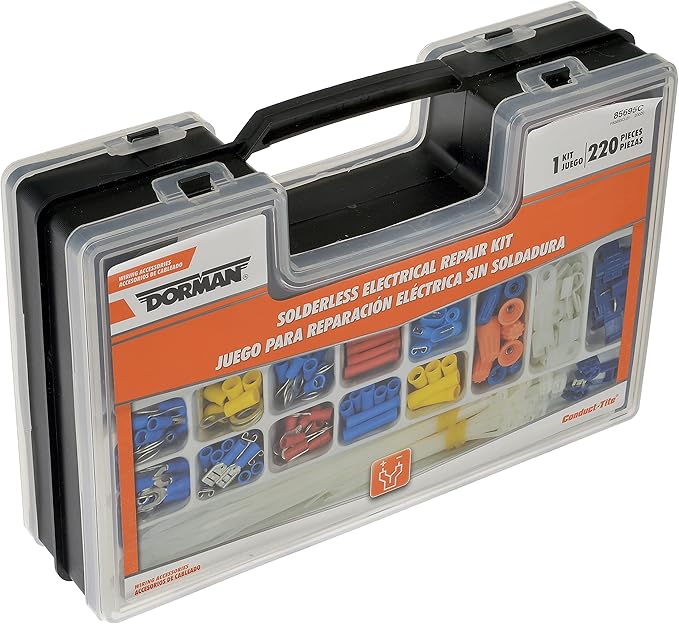 Dorman 85695C 208 Piece Terminal Repair Kit W/Case