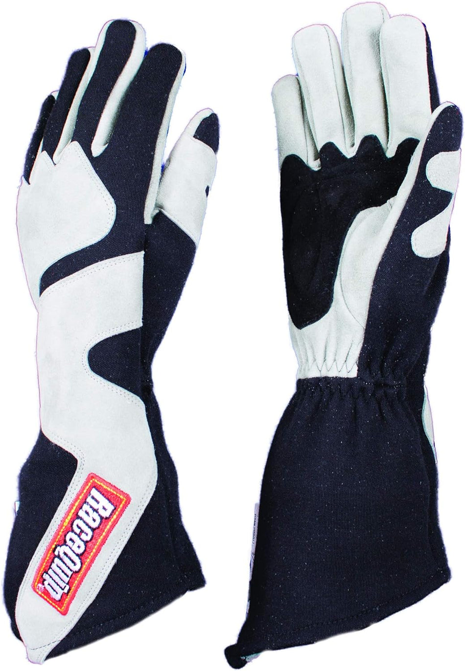 RACEQUIP Unisex-Adult LRG LONG ANGLE CUT (Black/Gray, Large)