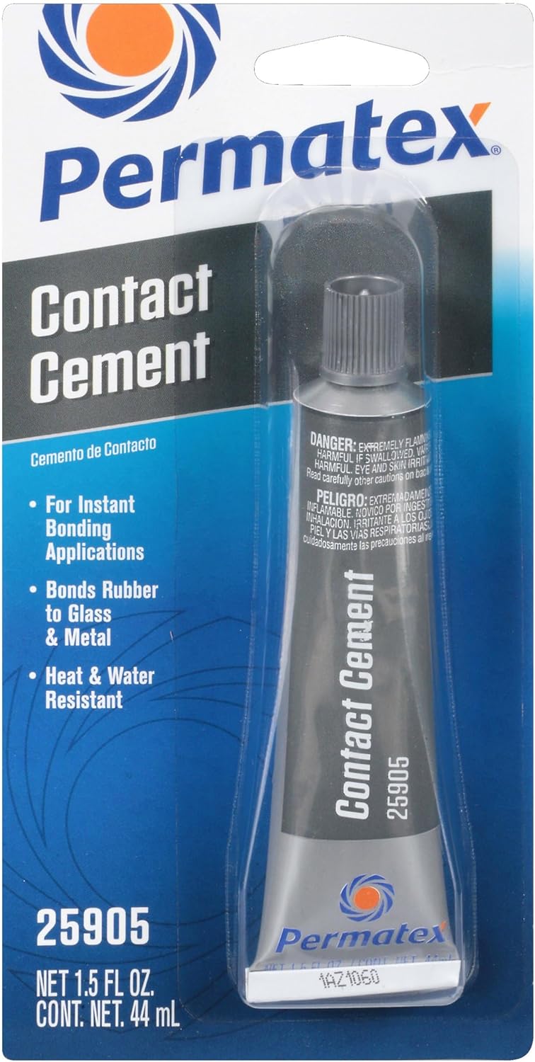 Permatex 25905 Contact Cement, 1.5 oz., 1.5 Ounce