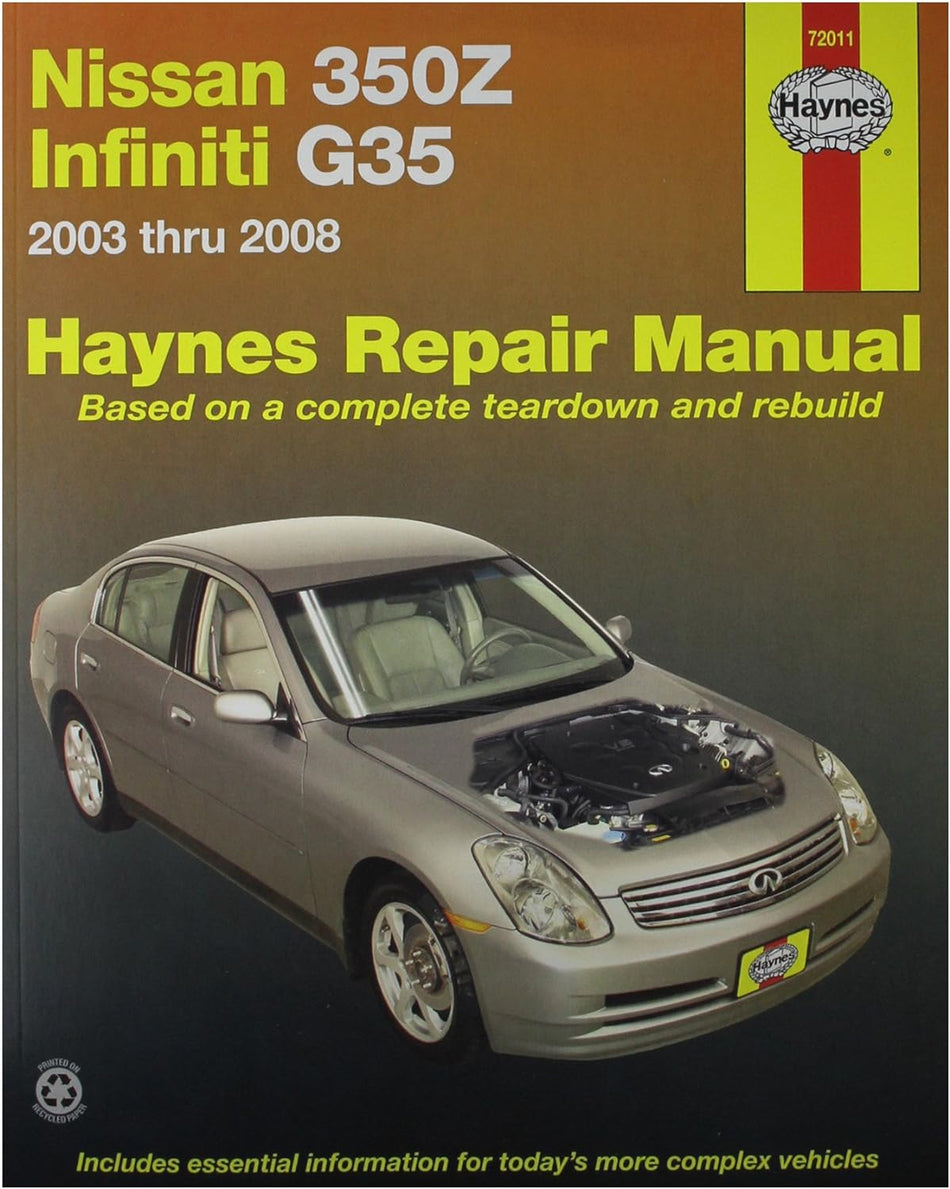 Haynes 72011 Technical Repair Manual