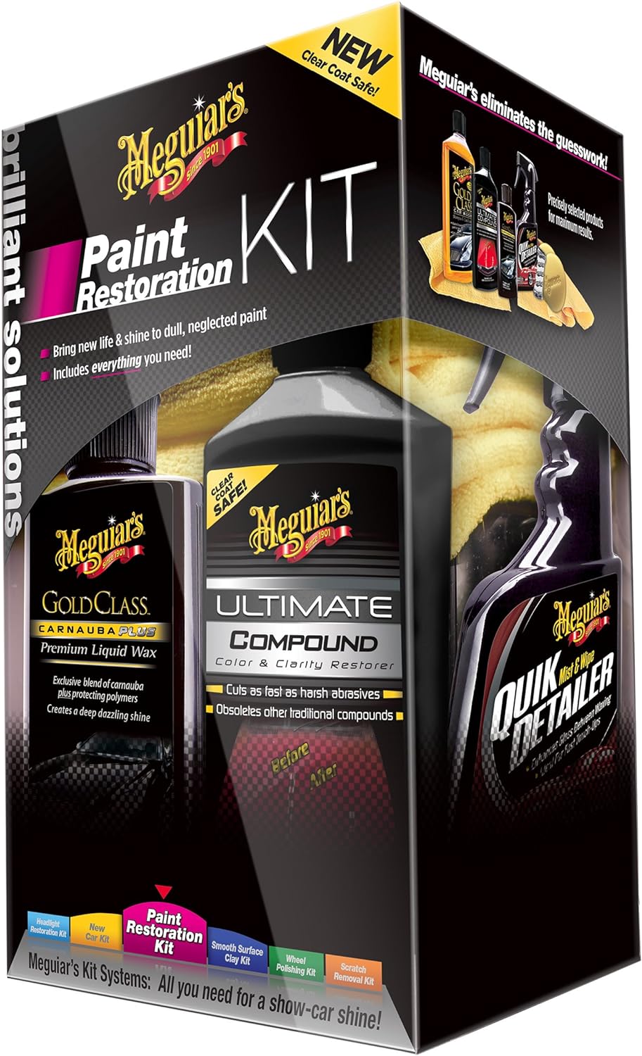 Meguiar's G3300 Brilliant Solutions Paint Restoration Kit