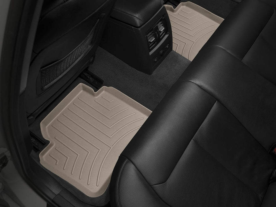 WeatherTech Rear FloorLiner for Select Honda Civic Models, Tan - 453732
