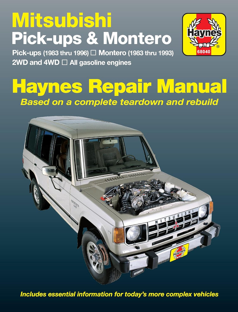 Mitsubishi Pickup & Montero  '83'96 (Haynes Repair Manuals)