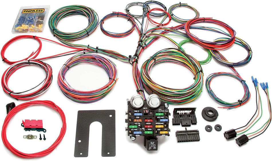 21 Circuit Classic Customizable Pickup Chassis Harness - Non GM Keyed Column