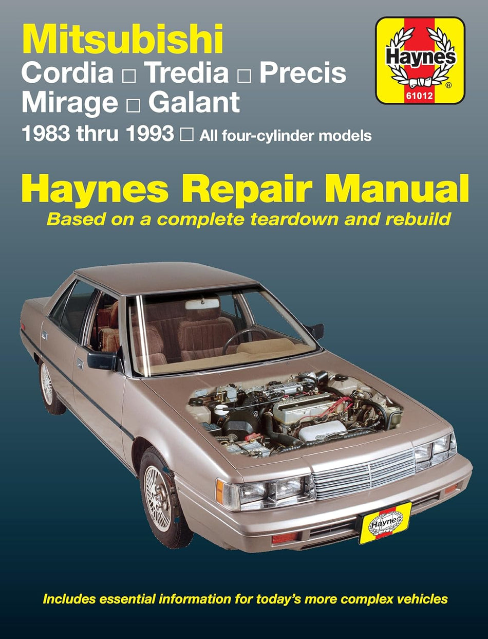 Mitsubishi Cars, '83'93 (Haynes Repair Manuals)