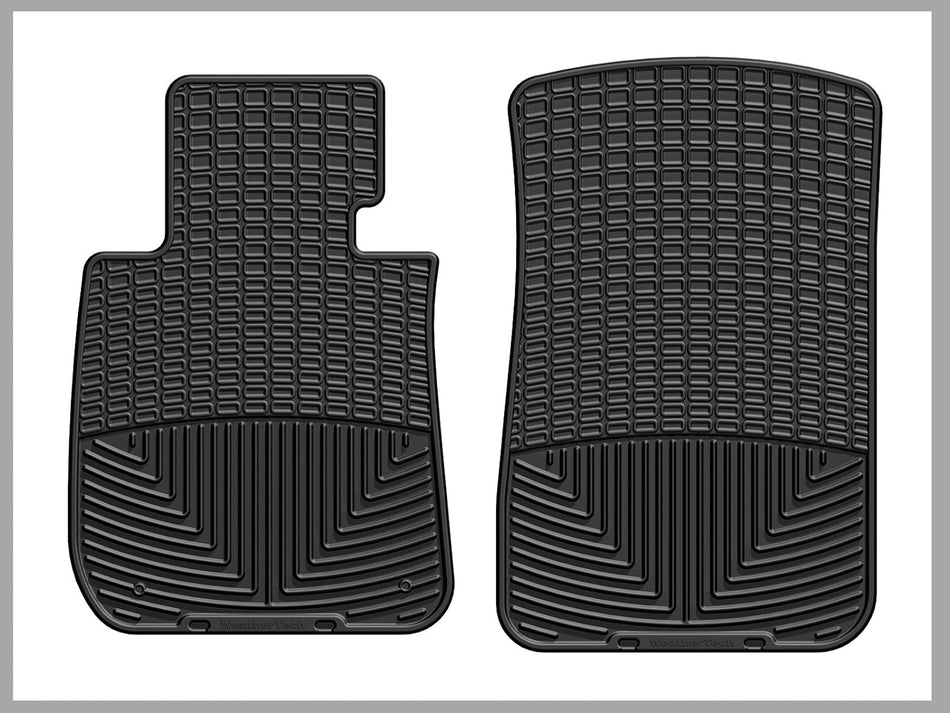 WeatherTech Trim to Fit Front Rubber Mats for Select Chevrolet/BMW/Acura Models (Black)