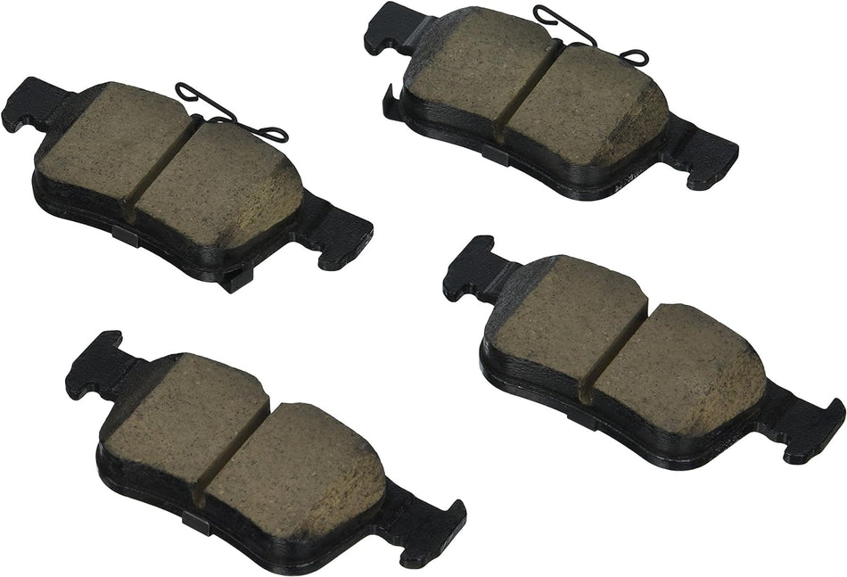 Akebono ASP1665 Ultra Premium Brake Pad Set, 1 Pack