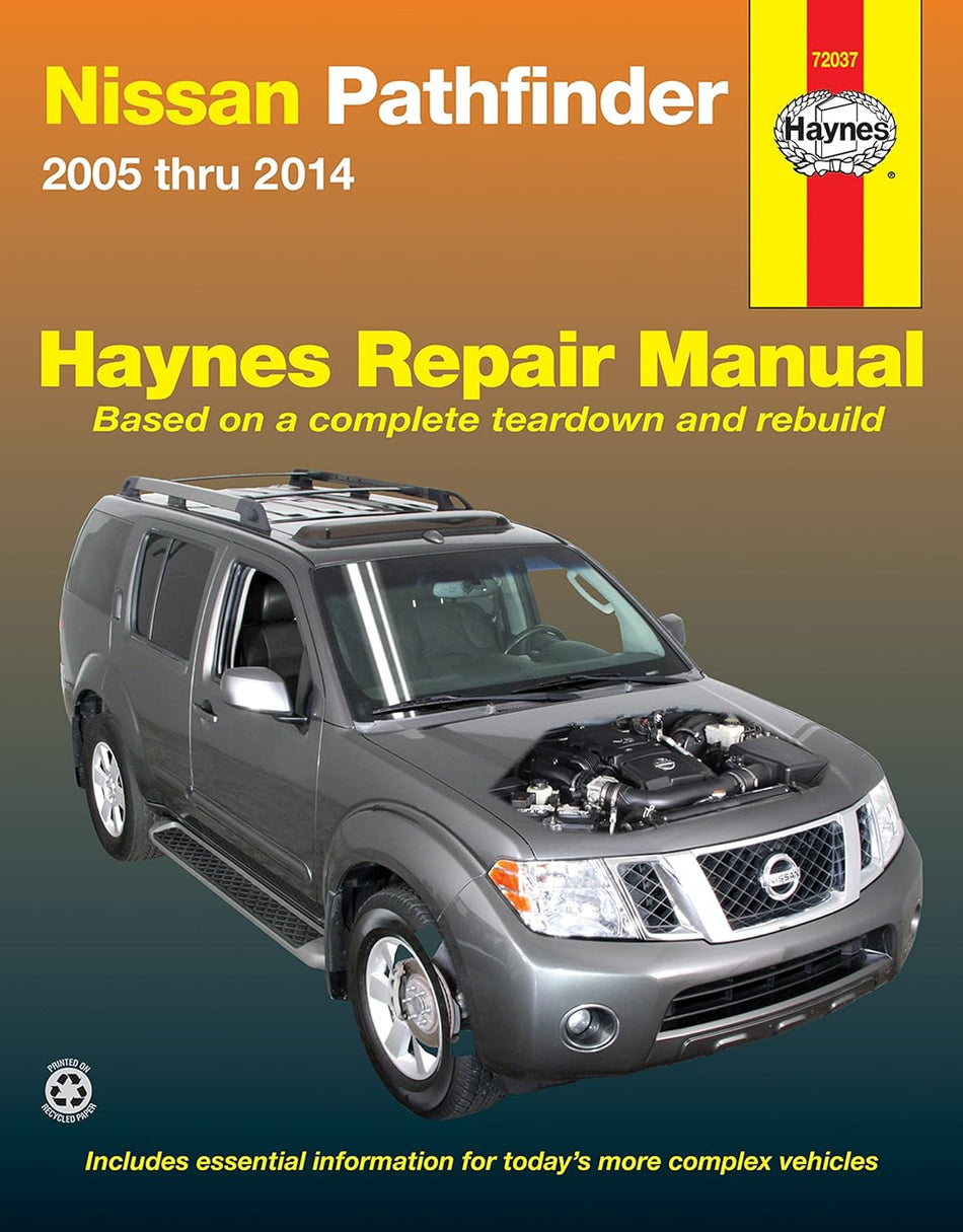 Nissan Pathfinder 2005 thru 2014 (Haynes Repair Manual)