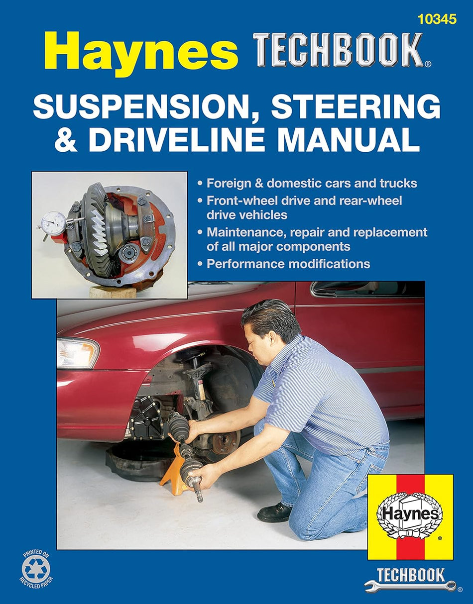 Suspension, Steering & Driveline Haynes TECHBOOK