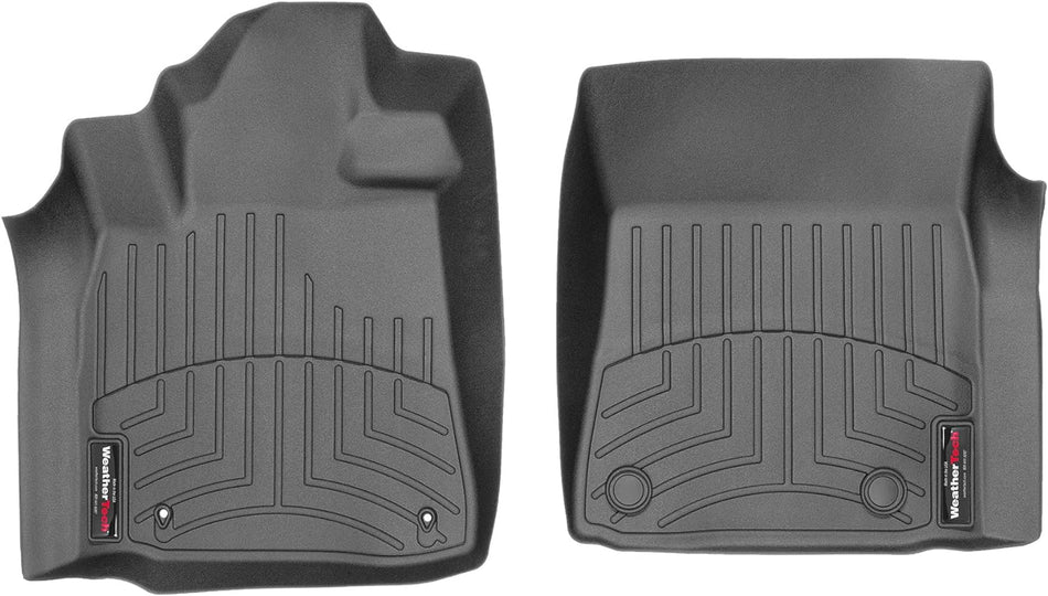 WeatherTech Custom Fit Front FloorLiner for Toyota Tundra, Black