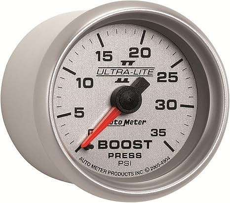 Auto Meter 4904 Ultra-Lite II Mechanical Boost Gauge