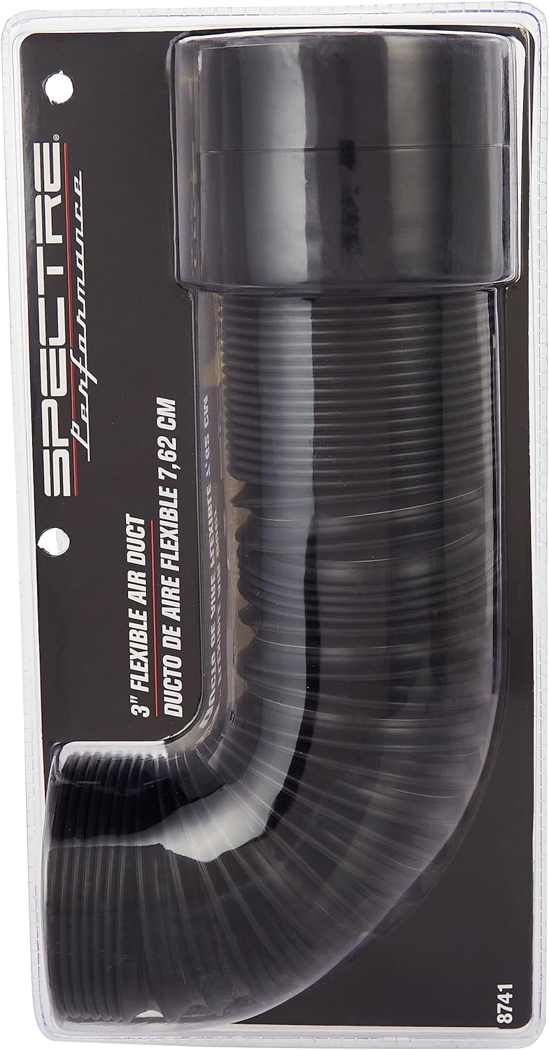 Spectre Performance 8741 Black 3" Air Duct Hose